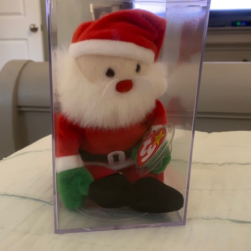 Original Santa beanie baby